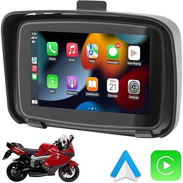 新【6.3薄型 保無技適有】 P630-R バイク CarPlay ワイヤレリモ 新【6.3薄型 保無技適有】 P630-R さしあげ バイク CarPlay